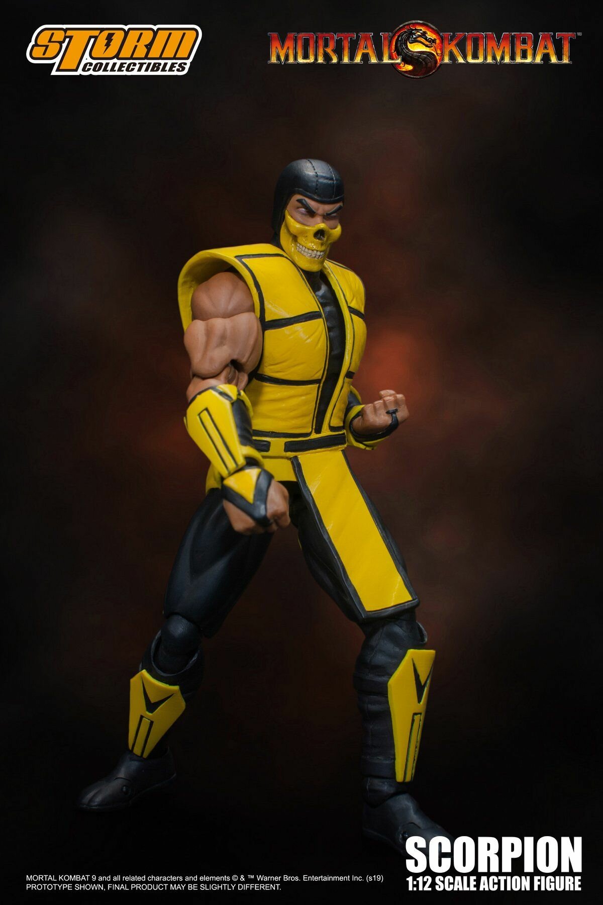 Фигурка Скорпион - Мортал Комбат 3. Scorpion - Mortal Kombat 3. Storm Collectibles