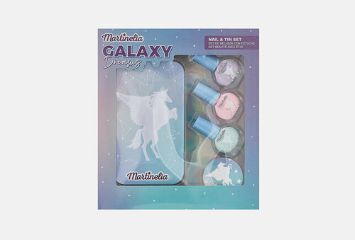 Набор для ногтей в жестяной банке Galaxy Dreams Nail & Tin Set