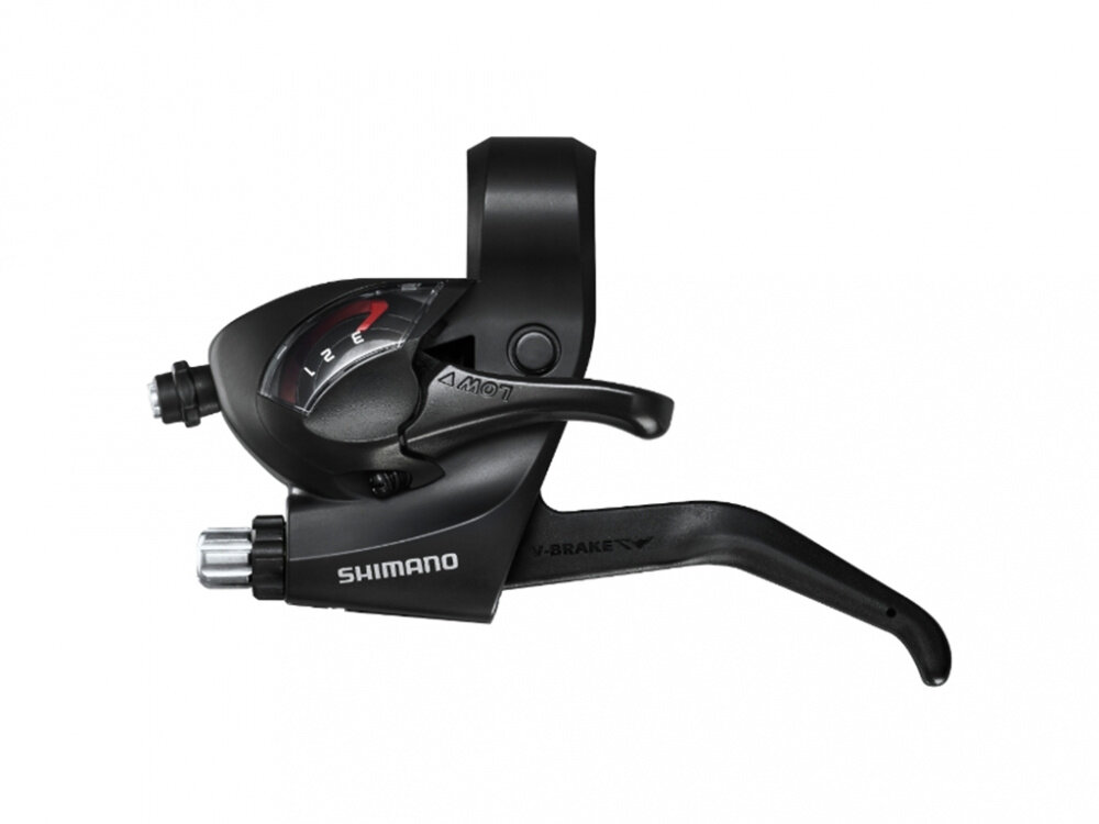 Шифтер Shimano Tourney ST-EF41, 3ск, левый, черный