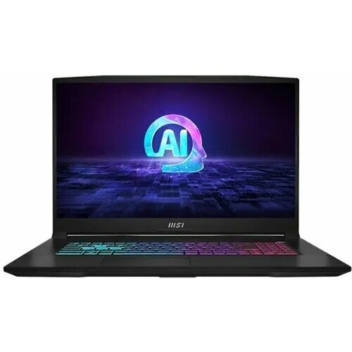 Ноутбук MSI Katana A17 AI B8VF-839XRU 173Full HD 1920x1080 IPS AMD Ryzen 7 8845HS ядра 8 х 38 ГГц RAM 16 ГБ SSD 512 ГБ GeForce RTX 4060 8 ГБ без ОС 129799₽