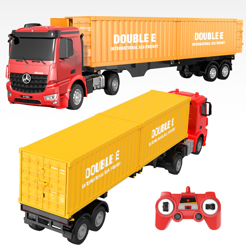 Double Eagle Контейнеровоз Mercedes-Benz 1:26 на р/у, свет, звук E664-003 с 6 лет