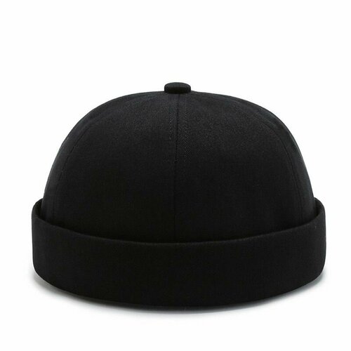 Бейсболка докер A-Store, размер 56-60, черный шапка бини ccm демисезон зима вязаная размер one size красный