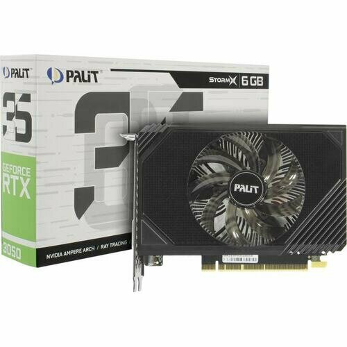 Видеокарта Palit StormX RTX3050 StormX 2520400₽