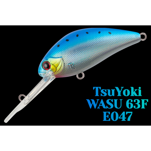 Воблер TsuYoki WASU 63F E047 вес 13 гр воблер tsuyoki wasu 63f f1530 вес 13 гр