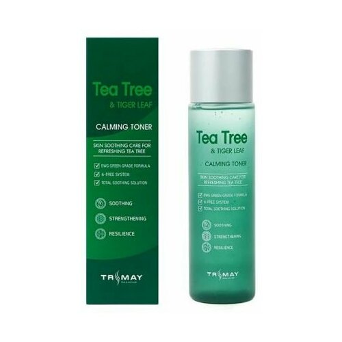 Trimay, Успокаивающий тонер с чайным деревом - Tea Tree & Tiger Leaf Calming Toner
