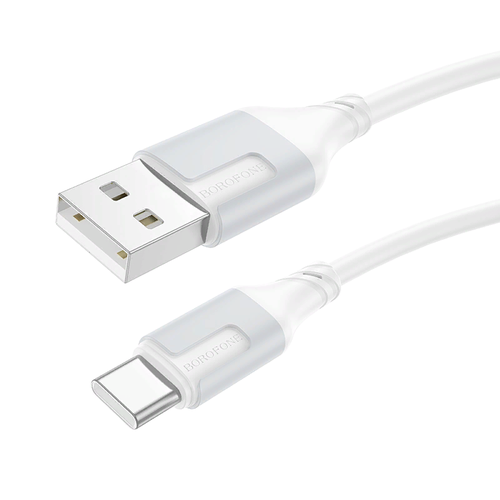 Кабель USB Type C BX101, 1 м, белый