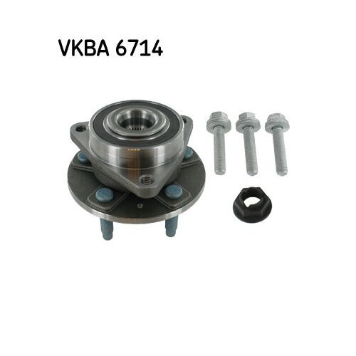 Комплект подшипника ступицы колеса, SKF VKBA 6714 (1 шт.)