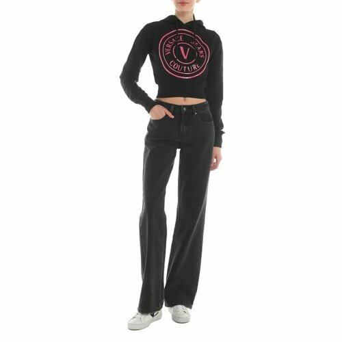 Худи Versace Jeans Couture, размер S, черный