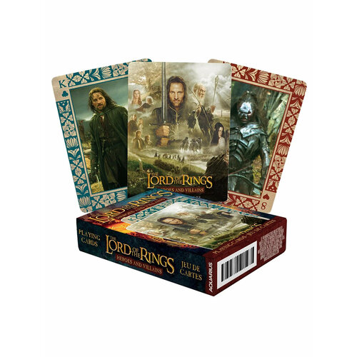 Игральные карты Aquarius Властелин Колец Heroes And Villains 145894 413₽