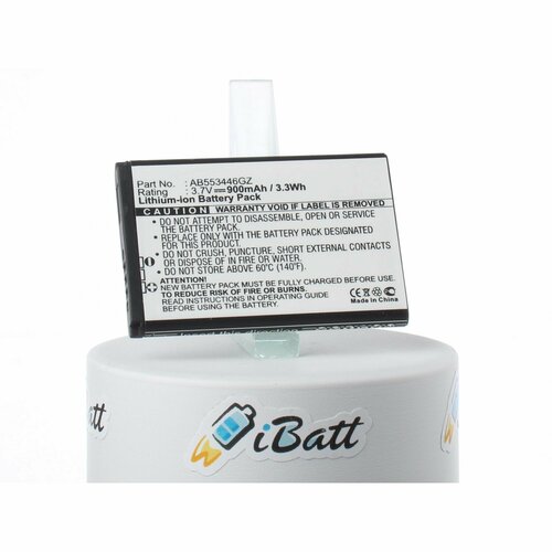 аккумулятор ibatt ib u1 m2622 900mah для samsung gt c5212 duos sch u365 sch u360 sch u350 sch u340 sch a870 sch a930 sch u320 Аккумуляторная батарея iBatt 900mAh для AB553446GZ