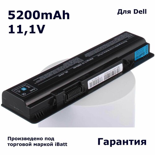 Аккумулятор iBatt 5200mAh, для F287H G069H F286H F287F 312-0818 CS-DE1410HB 451-10673 R988H G066H