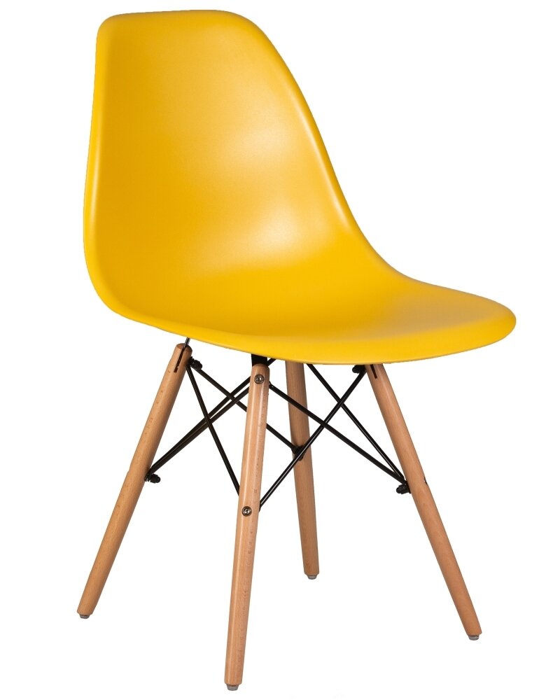 фото Стул обеденный Dobrin Dsw (светлый бук, горчичный) 638PP-LMZLDSW