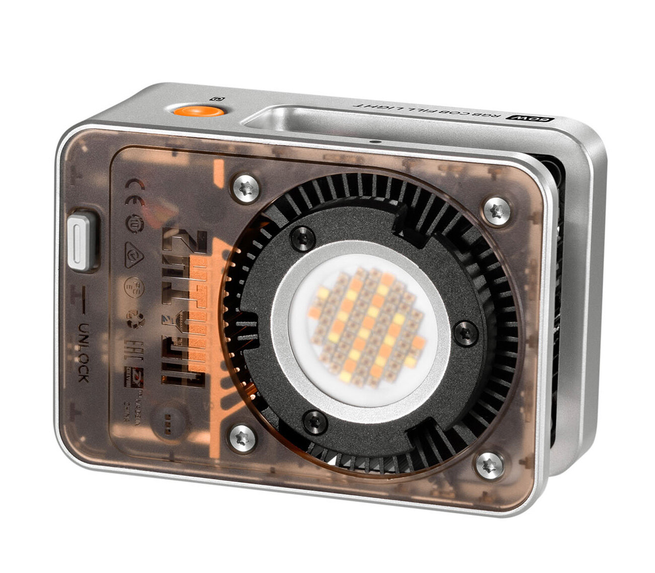 Осветитель Zhiyun Molus X60RGB COB Light PLX104, 2700-6500К, 60 Вт