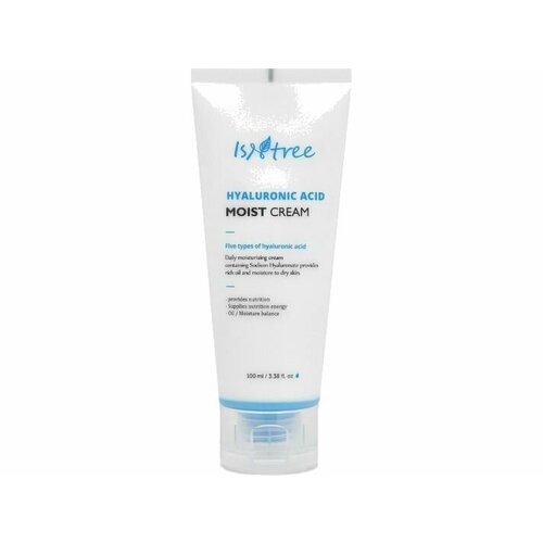 Увлажняющий крем с гиалуроновой кислотой для сухой кожи IsNtree HYALURONIC ACID MOIST CREAM