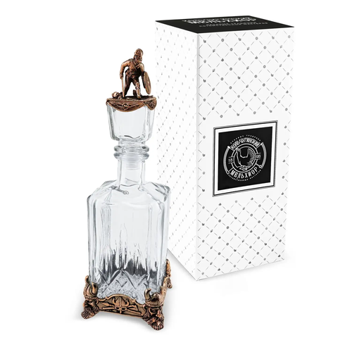 Штоф Воин с чернением 4942₽