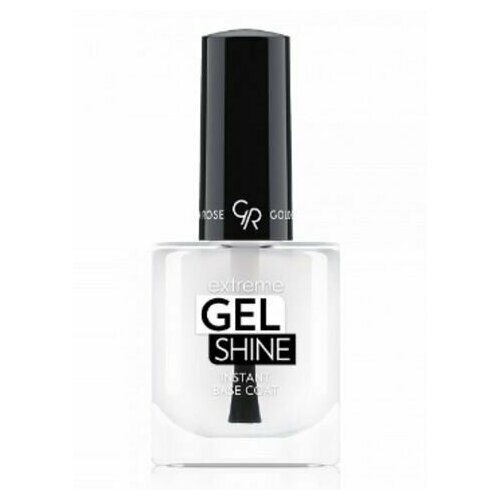 Golden Rose Гель-лак для ногтей EXTREME GEL SHINE INSTANT Base Coat base and top coat gel nail polish uv 15ml transparent soak off primer gel polish long lasting gel lacquer nail art