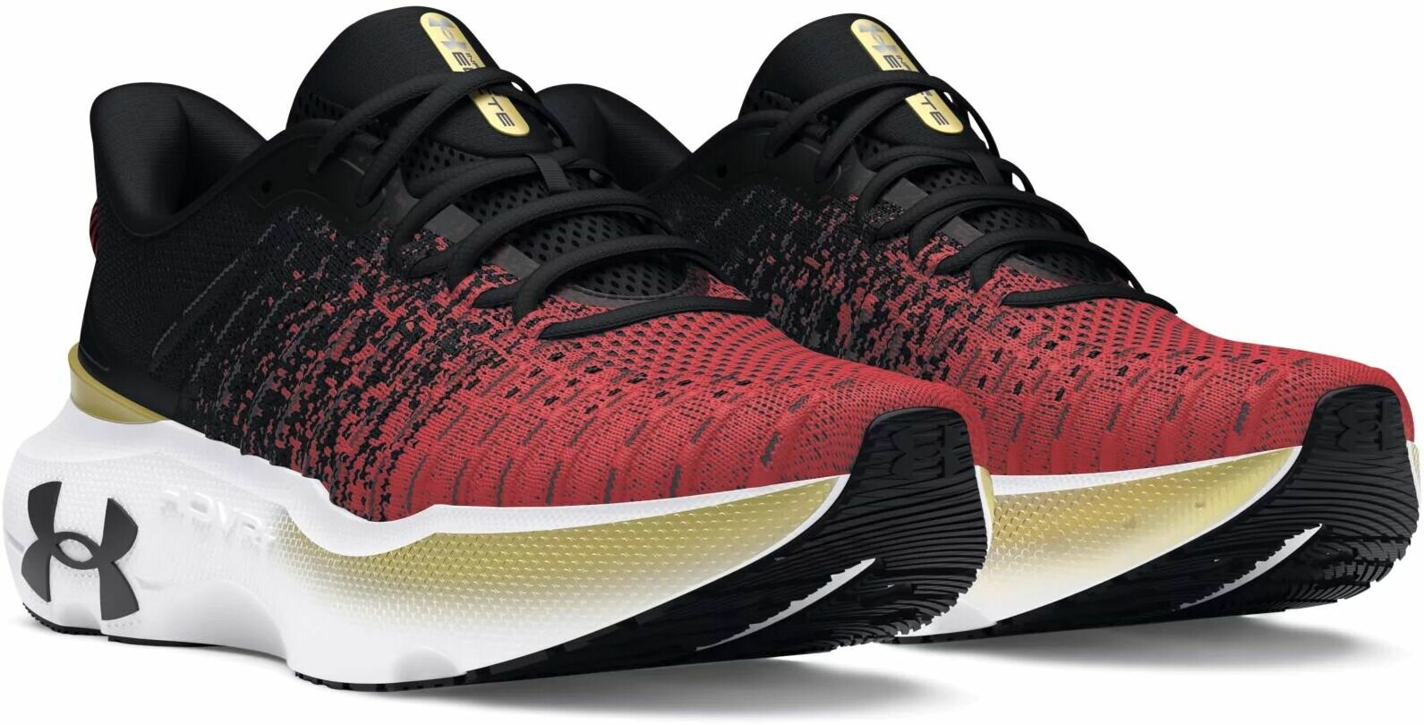 Кроссовки Under Armour UA Infinite Elite, полнота F, размер 9,5 US, черный 003 — фото 1