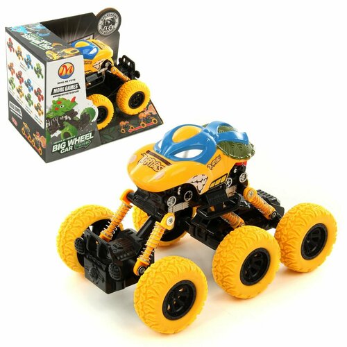 Детская инерционная машина с большими колесами, Veld Co / Машинка вездеход для детей