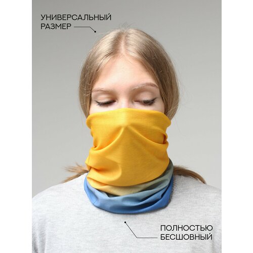 002035к бафф, желто-синий