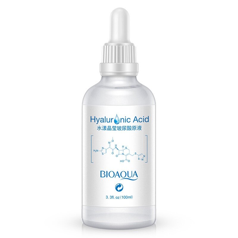 BioAqua Hyaluronic Acid Увлажняющая эссенция для лица с гиалуроновой кислотой, 100 мл