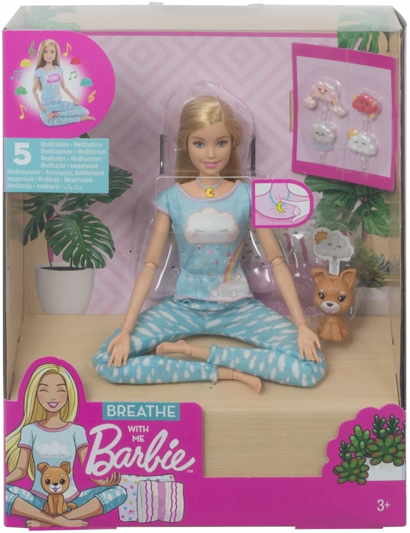 Кукла Barbie Йога с питомцем GNK01