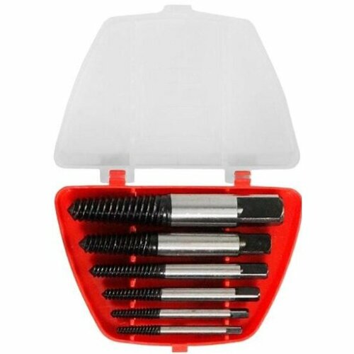 Набор экстракторов для поврежденных крепежей Goodking EPK-10006 6 предметов 725₽