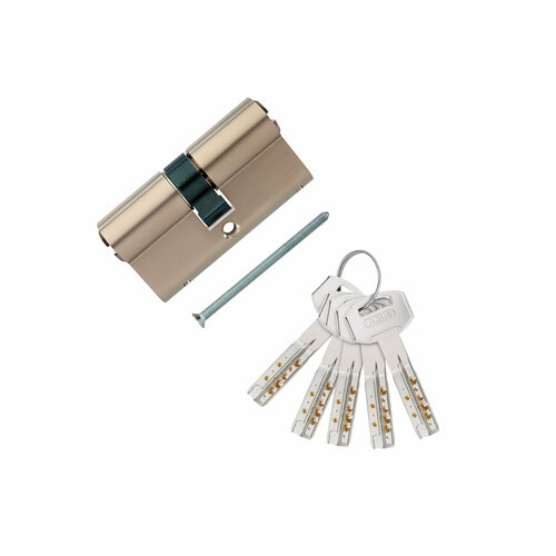 ABUS Европрофильный цилиндр D12R410 ключ/ключ 35-35 /70 мм/ NI /5 key/ 29219
