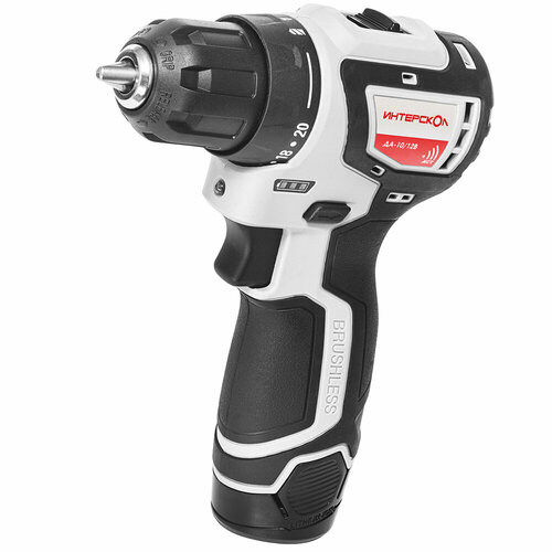 Дрель-шуруповерт аккумуляторная Интерскол ДА-1012В 36 6870070 5243₽