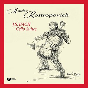 Mstislav Rostropovich J.S. Bach Cello Suites (4LP) Warner Classics Music