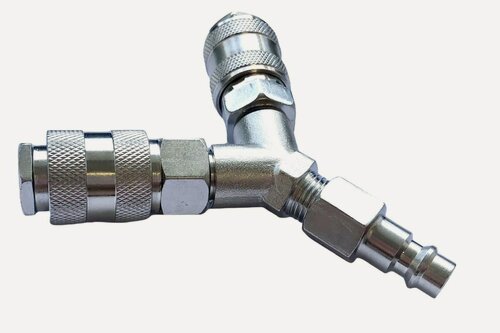 Изображение товара Pegas pneumatic Разветвитель пневматический на 2 выхода Y-образный со штуцером 3303