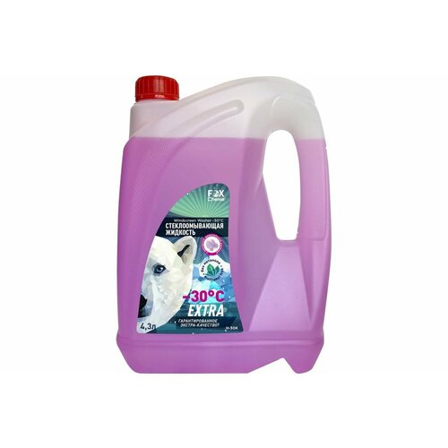 Стеклоомывающая жидкость Fox Chemie -30 C с ароматом Bubble Gum 4л H30-K 1490₽