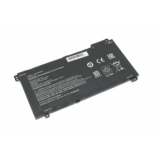 аккумулятор для hp probook x360 11 4v 4200mah p n ru03xl Аккумулятор для ноутбука HP ProBook x360 440 G1 (RU03XL) 11.4V 4200mAh OEM