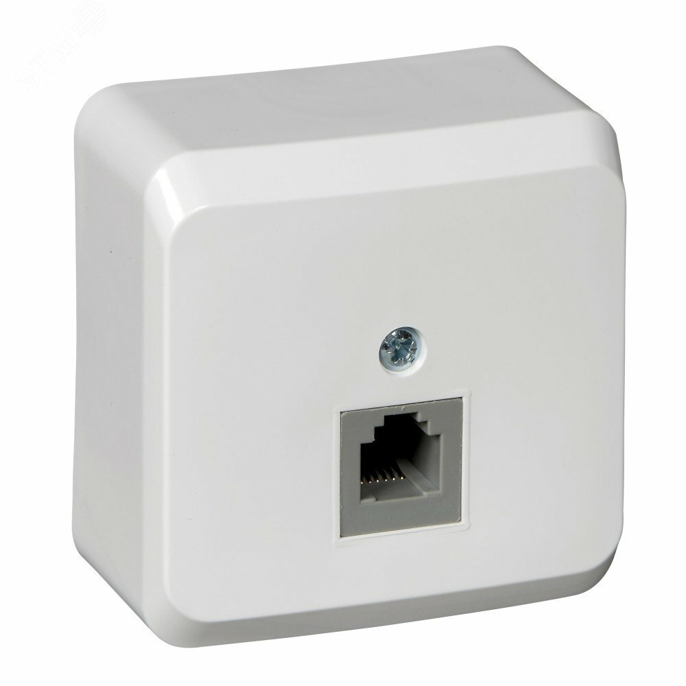 Телефонная розетка Schneider Electric Этюд TELA-001B - фото №7