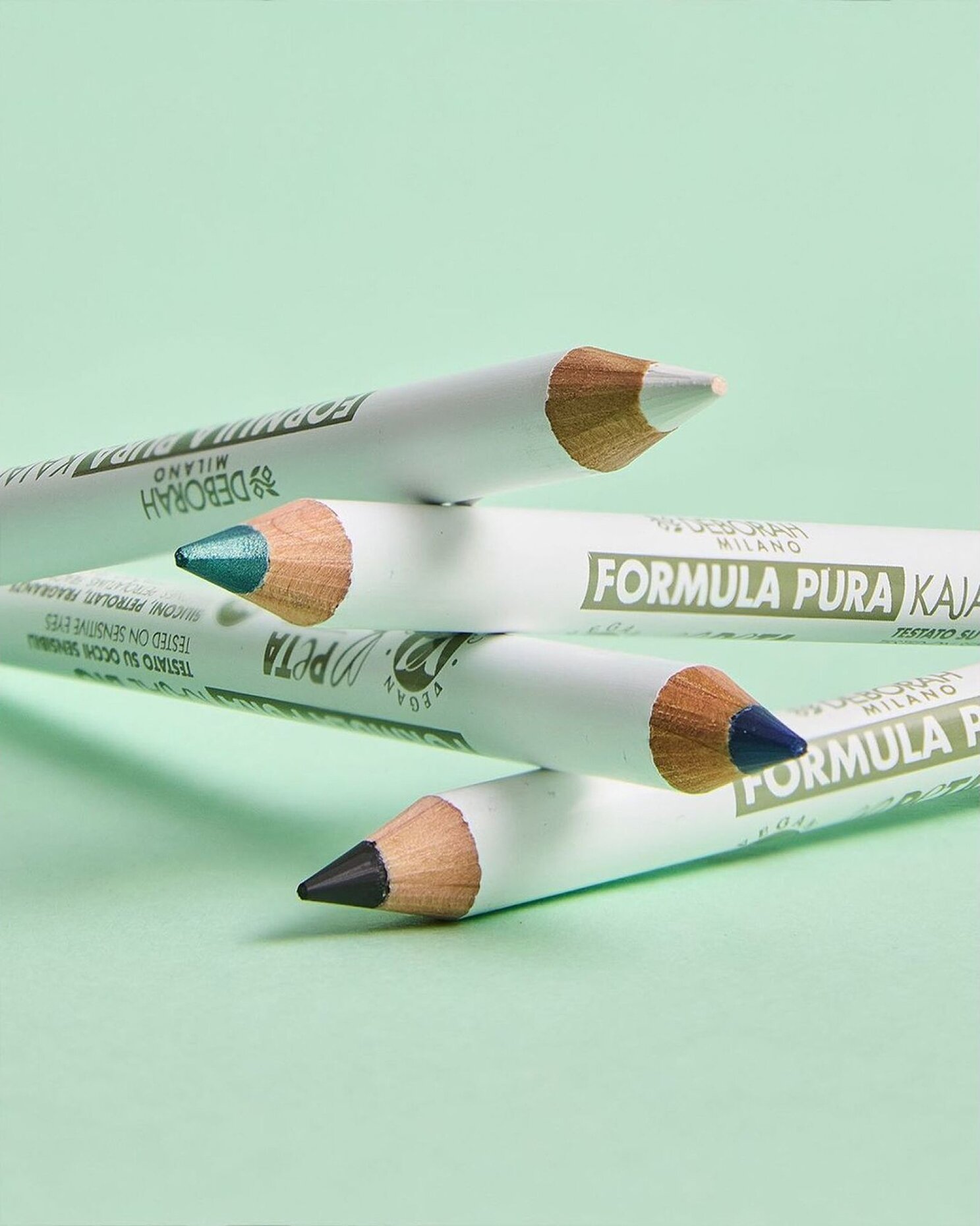 DEBORAH MILANO Карандаш кайал для глаз Formula Pura Kajal Bio, 1,2 г, 01