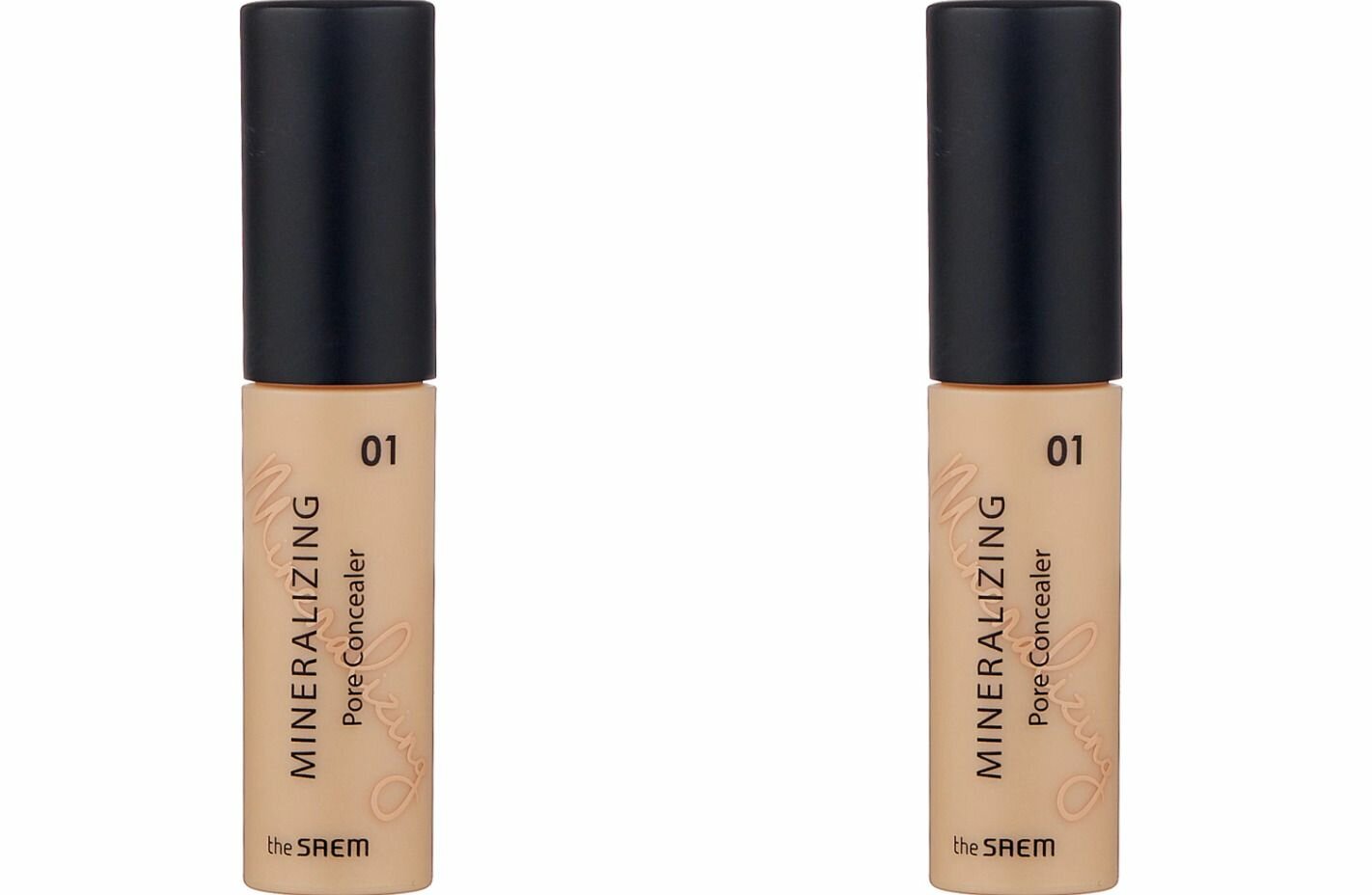 THE SAEM Консилер для маскировки пор Mineralizing Pore Concealer 01 Clear Beige, 4 г, 2 шт