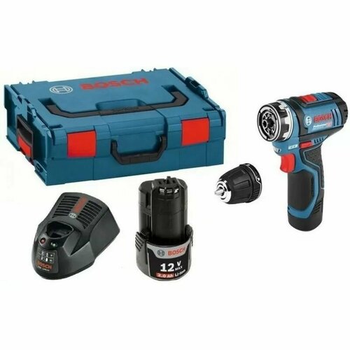 Дрель-шуруповерт аккумуляторная Bosch GSR 12V-15 FC . 06019F6001 патрон сверлильный быстрозажимной 1 10 мм 1 2