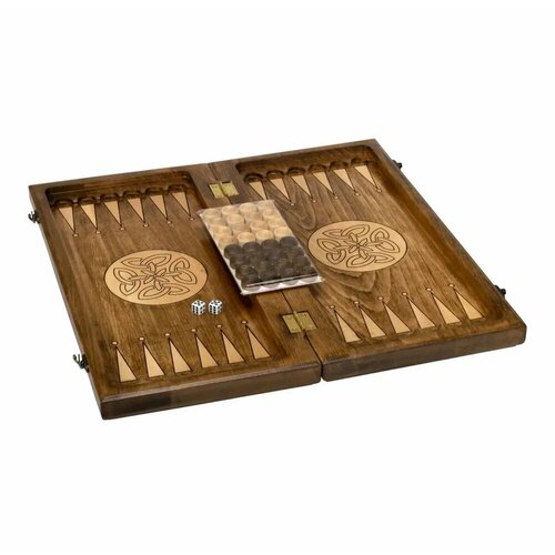 Нарды ручной работы, деревянные, резные, подарочные 40х40