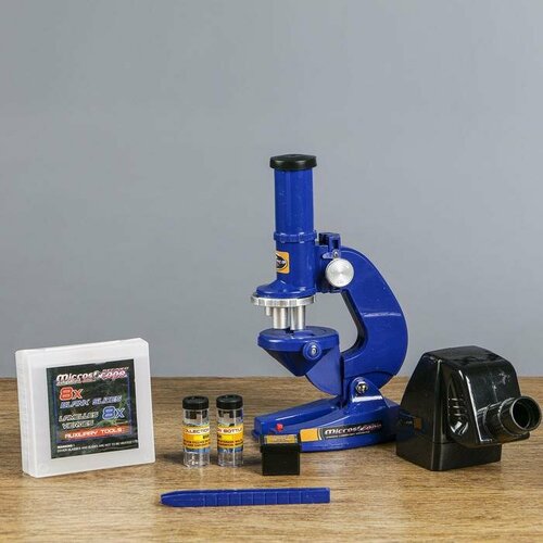 Микроскоп с проектором Отличник кратность увеличения 450х 200х 100х с подсветкой 912₽