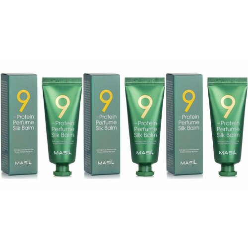 MASIL Бальзам для волос 9 PROTEIN PERFUME SILK BALM 20 мл 3 шт 1235₽