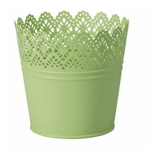 Горшок, кашпо для цветов металл 15*14*15