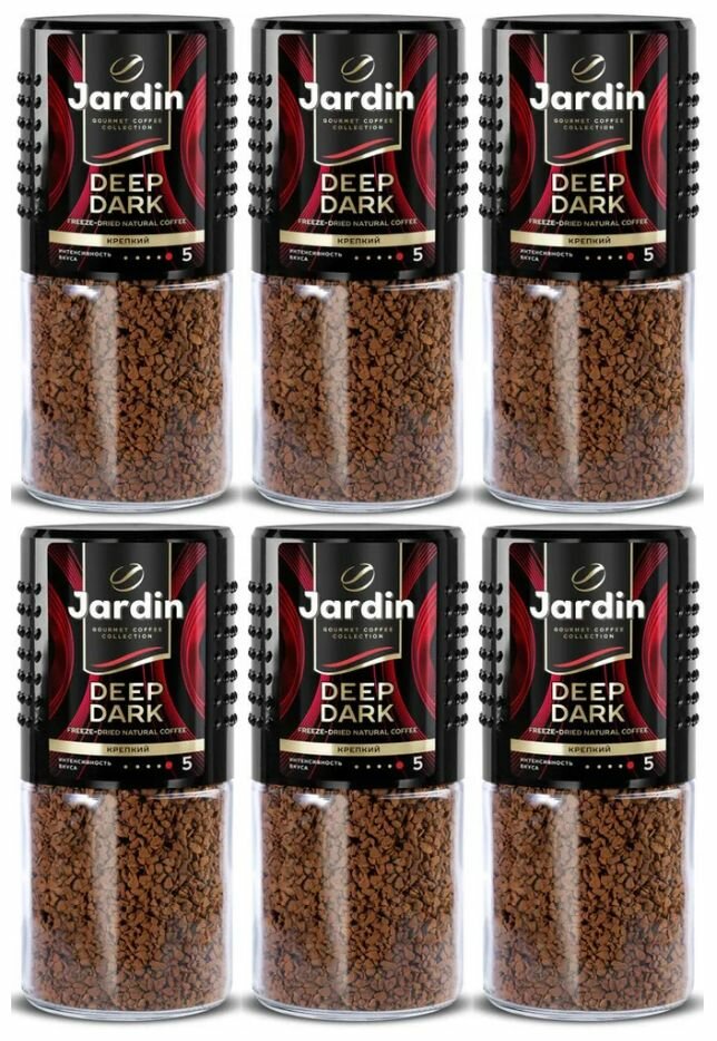 Кофе растворимый Jardin Deep Dark, 95гр х 6ШТ