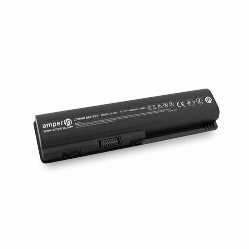 Аккумуляторная батарея Amperin для ноутбука HP Pavilion DV4, Compaq CQ40 11.1V 4400mAh AI-CQ40 аккумулятор amperin для ноутбука hp pavilion dv4 compaq cq40 11 1v 4400mah ai cq40