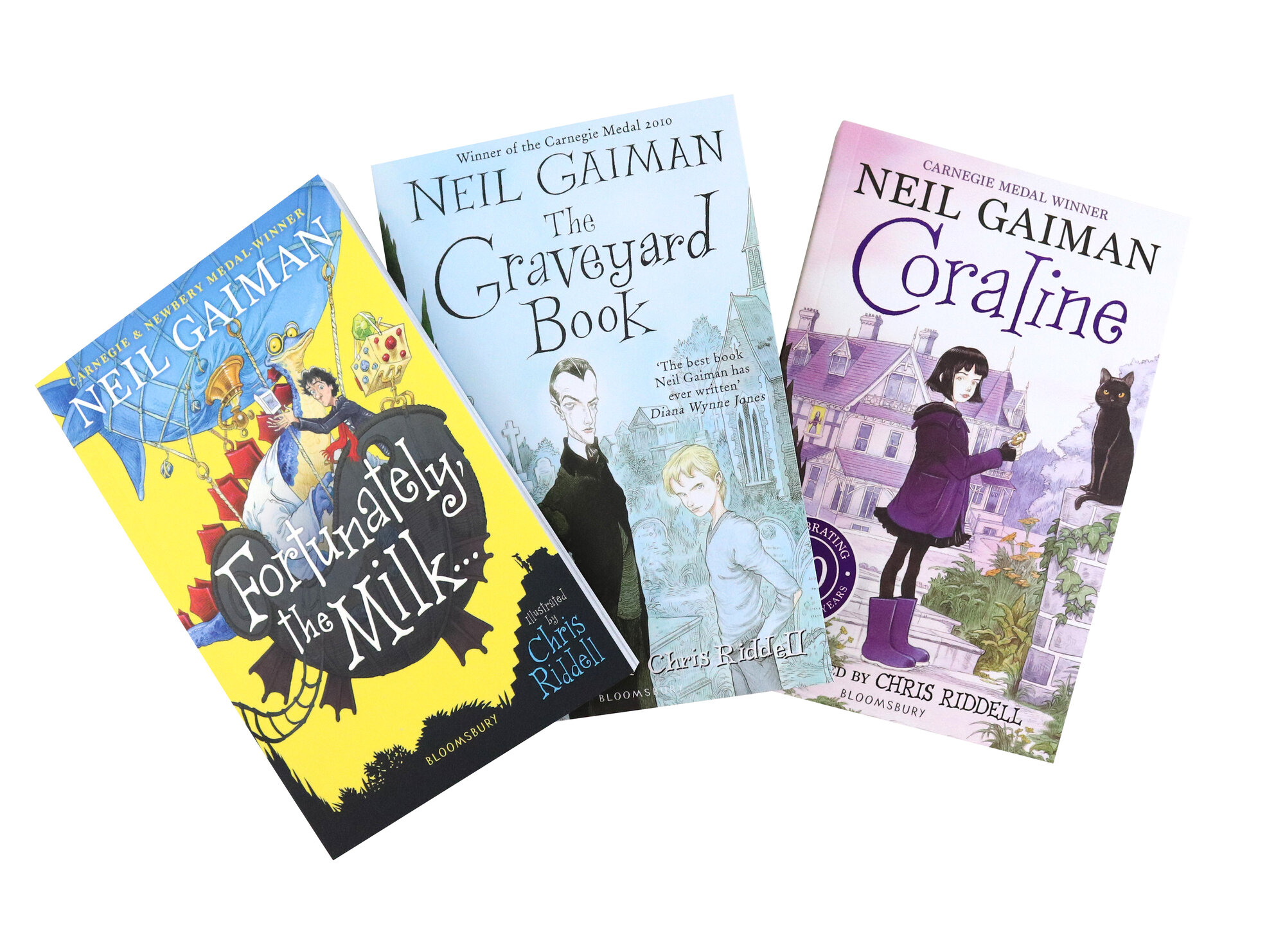 Neil Gaiman & Chris Riddell 3-book Box Set - фото №4