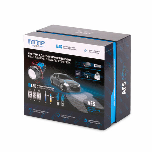 Светодиодные модули MTF Light BiLED адаптивного освещения AFS универсальный подключение к рулевому валу 40698₽