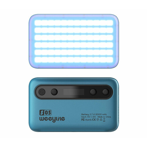 Осветитель Viltrox Weeylite S05 светодиодный 5 Вт RGB синий 2990₽