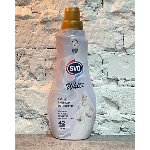 Жидкое средство для стирки белых тканей SVO Liquid Laundry Detergent White 1л 450₽