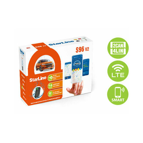 Автосигнализация STARLINE S96 V2 LTE 22590₽