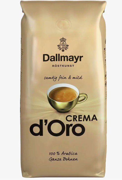 Кофе в зернах Dallmayr Crema d’Oro, 1 кг