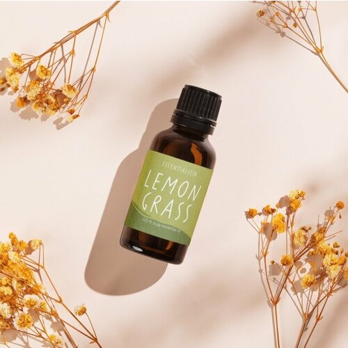 лемонграсс эфирное масло essential oil lemongrass 10 мл LEMONGRASS 100% Pure Essential Oil, Essentialista (Эфирное масло лемонграсс), 10 мл.