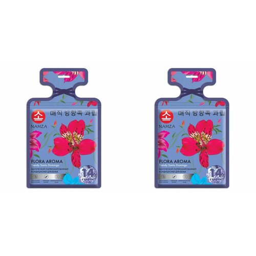 Namza Кондиционер для белья Trendy Santo Domingo Азиатская лилия в растворимых капсулах 14 шт 84 г 2 уп 1308₽